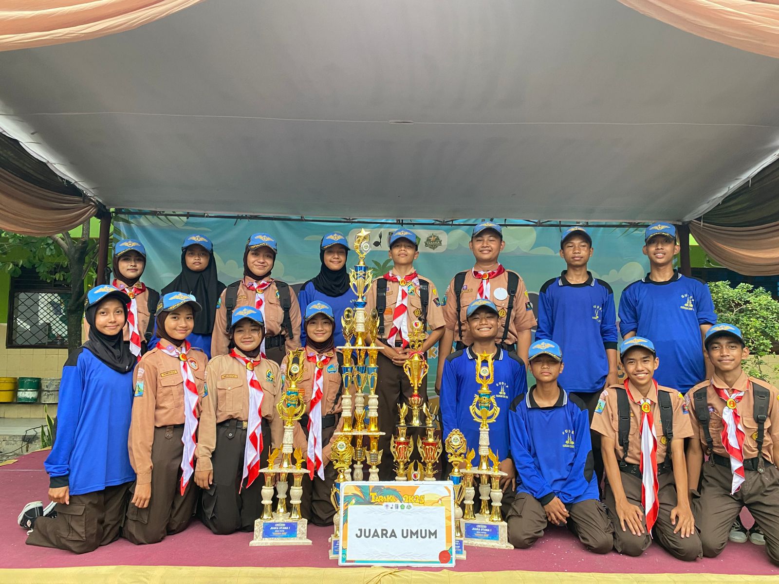 Armapatti SMPN 1 Bangil Raih Prestasi Gemilang di Piala Bergilir Taraka 2025